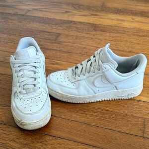 Nike Air Force 1 White Sneakers
